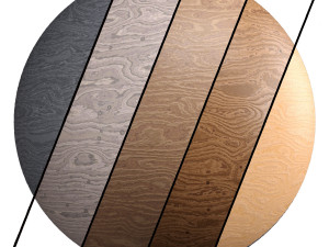 5 wood materials pbr 4k CG Textures