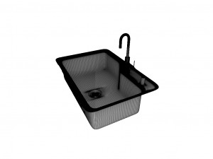 sink 01 3D 模型
