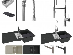 blanco neo6 sink02 3D-Modell