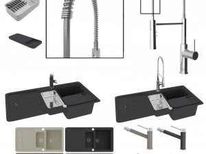 블랑코 neo6 싱크02 3D 모델