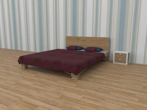 bed 3D Model