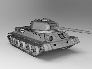 russian tank t 34 Modèle 3D