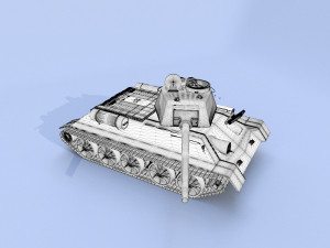 russian tank t 34 Modèle 3D