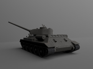russian tank t 34 Modèle 3D