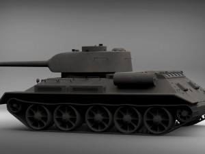 russian tank t 34 Modèle 3D