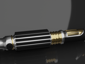 mace windu lightsaber 3D मॉडल