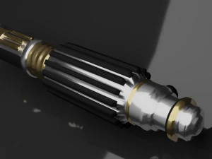 mace windu lightsaber 3D Model