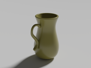 simple jar Model 3D