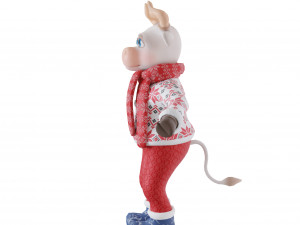 Bull-white Model 3D