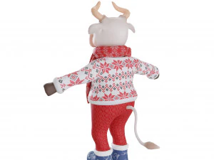 Bull-white 3D Model