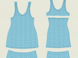 Stylized girl blonde Modelo 3D