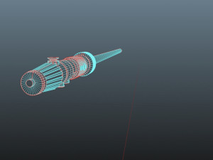 jedi sword Modelo 3D