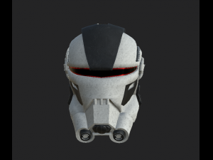 echo bad batch helmet model 3D Модель