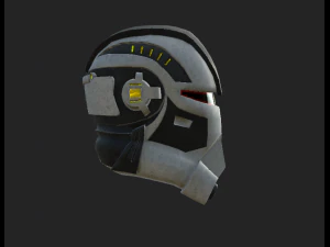 echo bad batch helmet model 3D Model