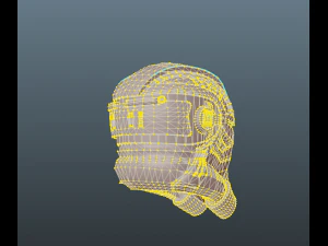 echo bad batch helmet model 3D Model