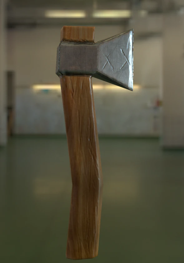 realisticaxe 3D Model .c4d .max .obj .3ds .fbx .stl .blend 