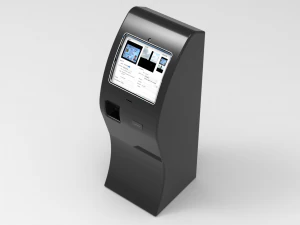 visitatore del chiosco Modello 3D