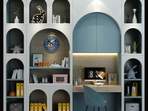furniture for a children 086 3D Модель