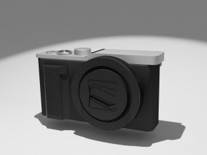 generic digital camera 3D Model