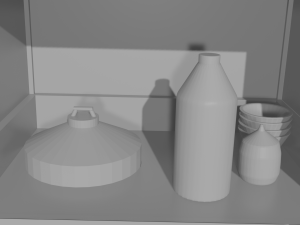 food cart Modelo 3D