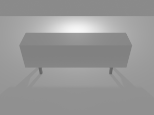 tv desk 3D Модель