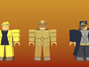 jojo aventura bizarra em miniatura Modelo 3D