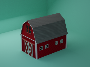 barn 3D Model