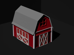 barn 3D Model