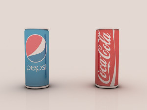 drink cans Model 3D