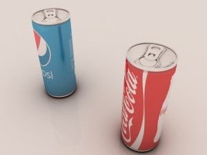 drink cans Modelo 3D