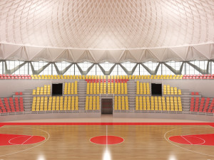 Palazzetto dello sport 3D Модель