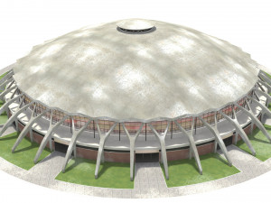 Palazzetto dello sport Modelo 3D