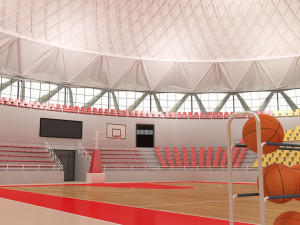 Palazzetto dello sport Modelo 3D