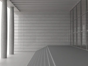 Palazzo dei Congressi 3D Model