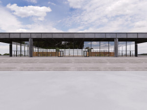 Contemporary Art Museum Berlin Modello 3D