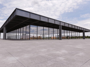 Museum voor Hedendaagse Kunst Berlijn 3D Model