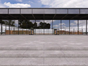 Contemporary Art Museum Berlin 3D Model