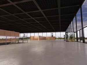 Contemporary Art Museum Berlin 3D Model