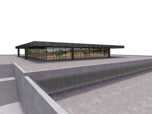 Museum voor Hedendaagse Kunst Berlijn 3D Model
