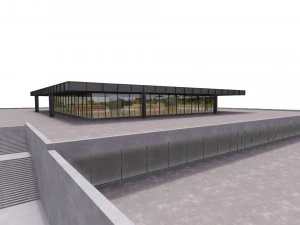 Contemporary Art Museum Berlin 3D Model