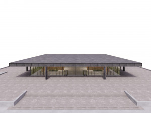 Museum voor Hedendaagse Kunst Berlijn 3D Model