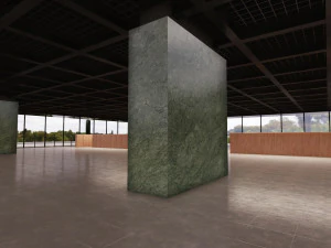 Contemporary Art Museum Berlin 3D Model