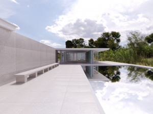 Barcellona Pavilion Mies Van Der Rohe 3Dモデル