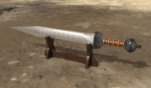 spada gladio Modello 3D .c4d .max .obj .3ds .fbx .stl .blend