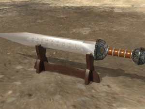 espada de gl&aacute;dio Modelo 3D