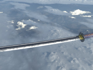 katana 3Dモデル