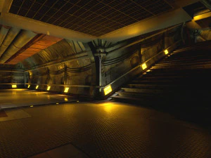 fic&ccedil;&atilde;o cient&iacute;fica de design de n&iacute;veis Modelo 3D