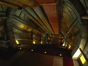 fic&ccedil;&atilde;o cient&iacute;fica de design de n&iacute;veis Modelo 3D