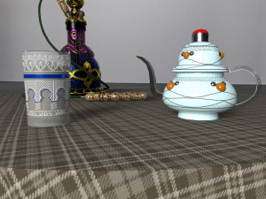 hookah cachimba nargile shisha 3D Model