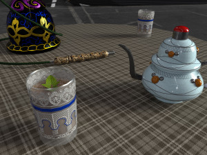 hookah cachimba nargile shisha 3D Model